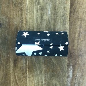 Dolce & Gabbana Star Black & White Sunglass Case
